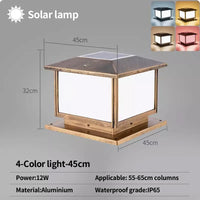 Waterproof LED pillar lamp E27