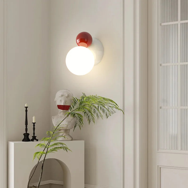 Simple bedside lamp for hotel and staircase ceiling - vue 5 sur 9