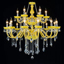 Elegant modern crystal chandelier for weddings