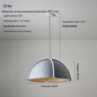 Nordic fabric circular art chandelier for interior designer
