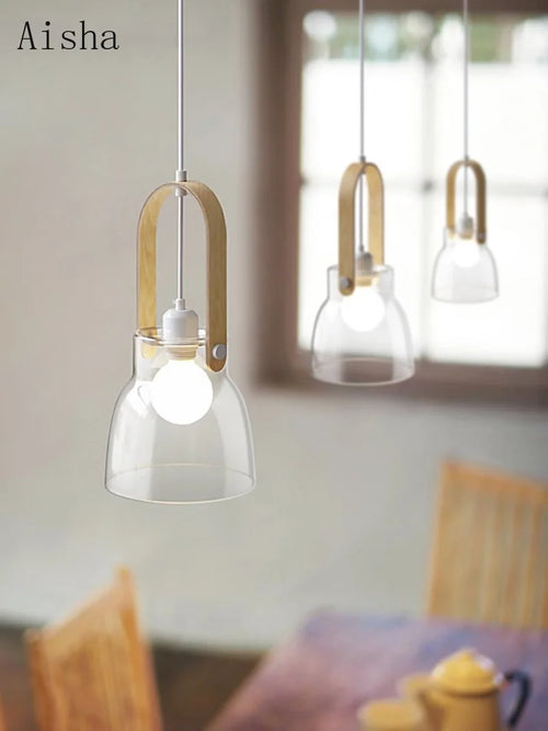 designer glass chandelier for modern interior decoration - vue 4 sur 9