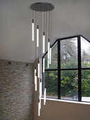 Modern pendant chandelier for loft-style interior lighting
