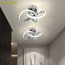 Minimalist rounded LED ceiling light