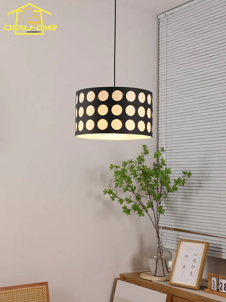 Modern vintage polka dot pendant light for stylish interiors