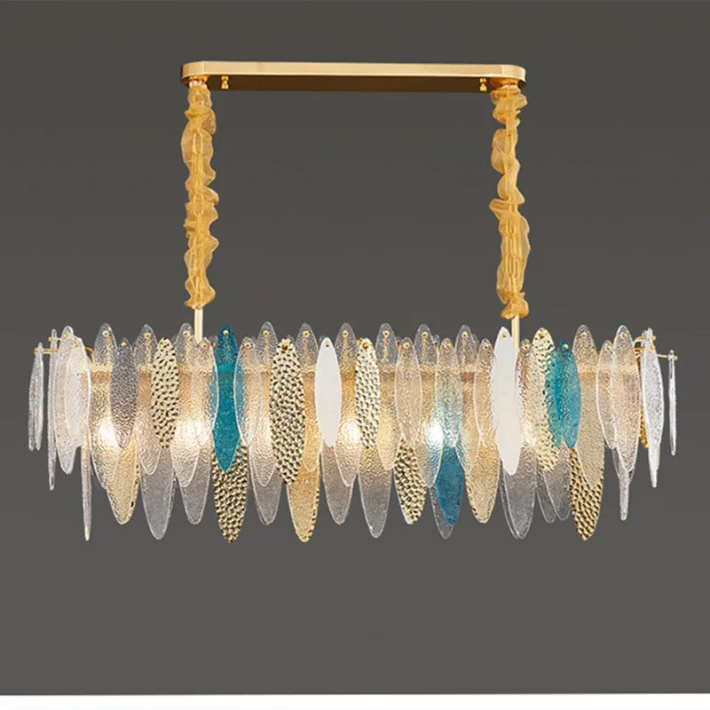 Nordic glass chandelier for elegant interior decor