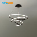 Modern circular designer pendant chandelier for elegant interiors