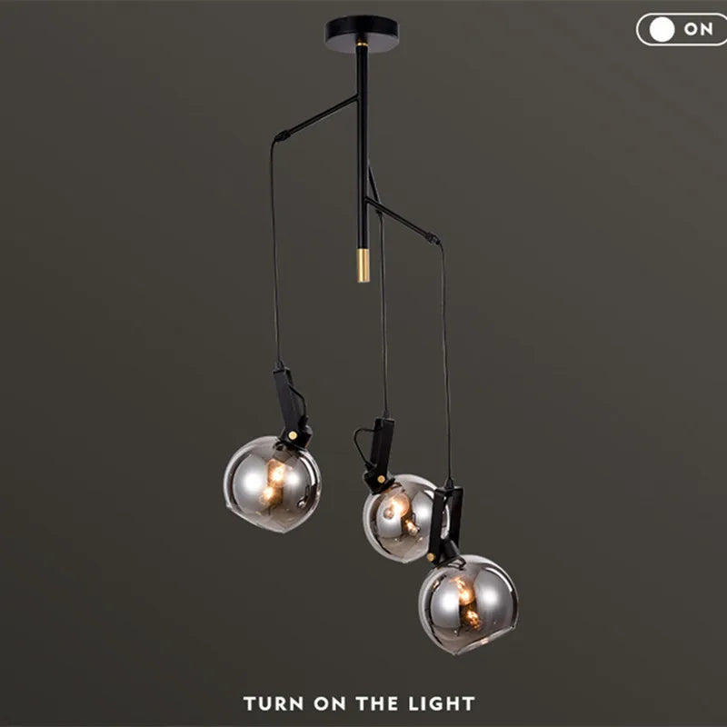Simple and luxurious Nordic chandelier for indoor lighting
