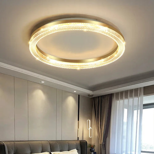 Modern Nordic ceiling light for elegant interior decor - vue 4 sur 10