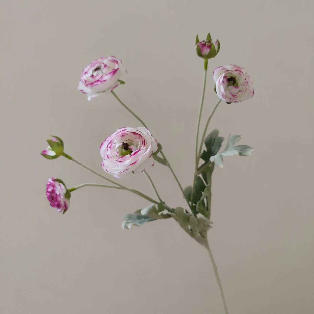 Small artificial peony flower bouquet for wedding and home decoration - vue 10 sur 13