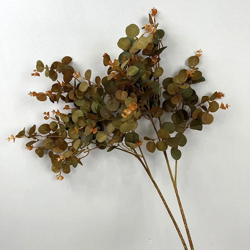 Set of 2 artificial silk leaves for floral decoration - vue 7 sur 7
