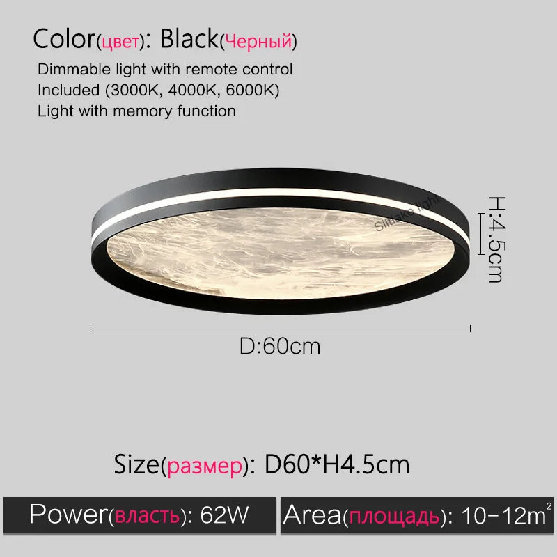 Modern minimalist LED lamp with full spectrum eye protection