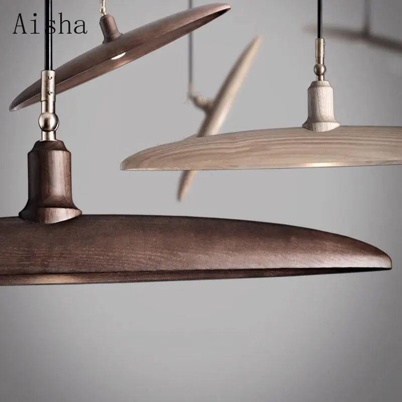 Nordic style wooden chandelier for elegant decorative lighting