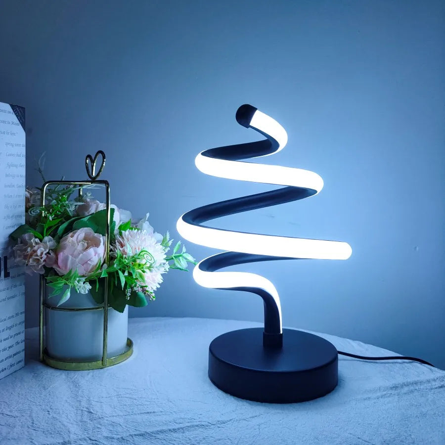 Creative Christmas tree USB desk lamp - vue 5 sur 7