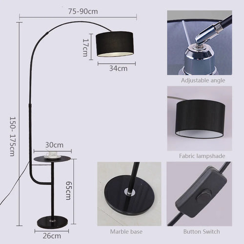 Simple modern nordic floor lamp for interior decoration - vue 7 sur 10