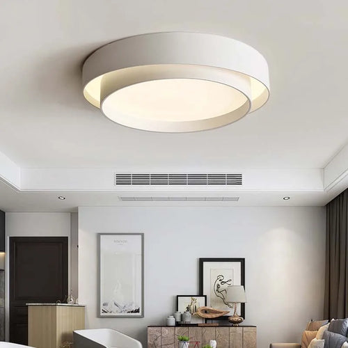 Ultra slim modern LED chandelier for indoor decoration - vue 6 sur 22