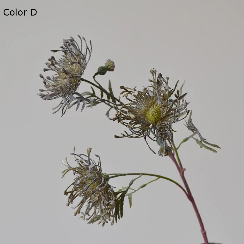 Leucospermum artificial flowers for wedding decoration - vue 9 sur 10