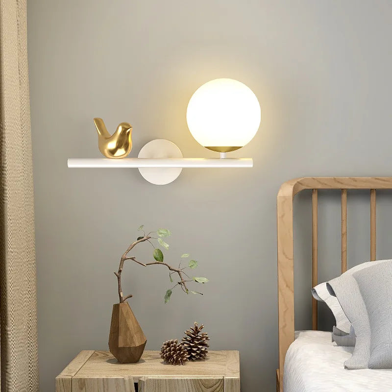 Creative wall light for children's decor