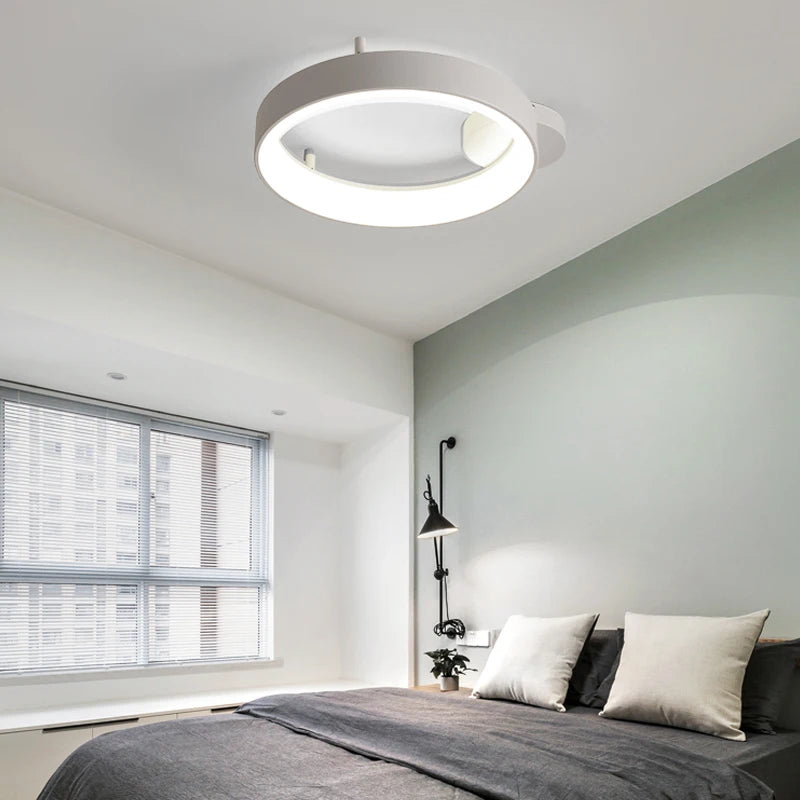 Simple nordic LED chandelier for interior décor morandi
