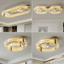 Modern crystal ceiling light for elegant interiors