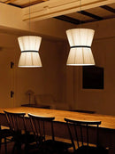 Wabi Sabi fabric chandelier for modern interior decor