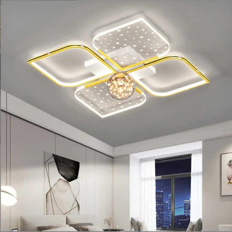 Luxury LED ceiling light for modern indoor lighting