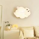 Decorative polar bear wall light ideal for indoor use