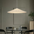 Modern silk pendant light for bars, restaurants and retro interiors