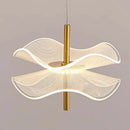 Luxury LED crystal chandelier for creative modern floral lighting