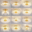 Modern acrylic LED ceiling light for decorative interiors