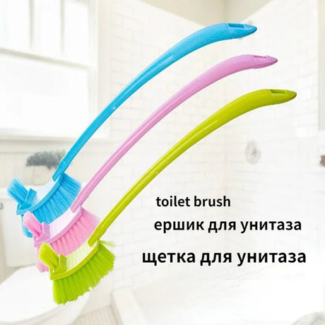 long handled plastic cleaning brush for difficult corners