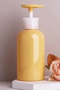 set of refillable lotion pump bottles and soap dispensers