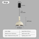 Nordic LED pendant light with adjustable height for home decoration, dining room, living room, bedroom, bedside lighting