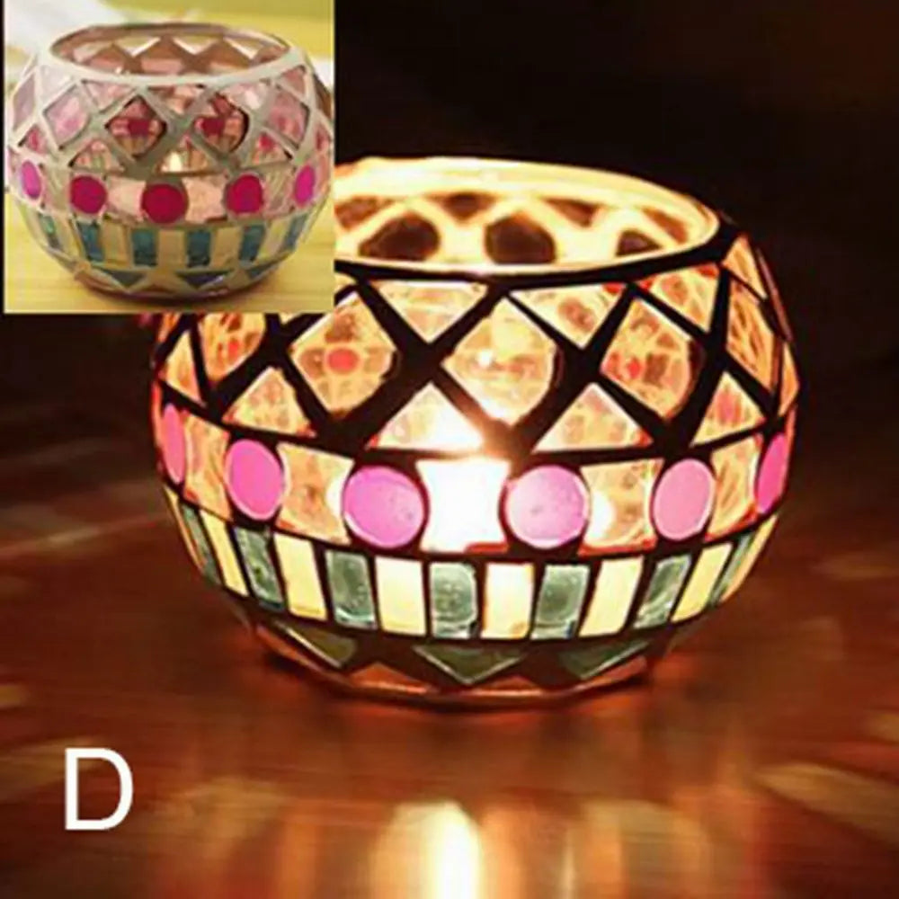 Moroccan votive candle holder for elegant home decor - vue 9 sur 11
