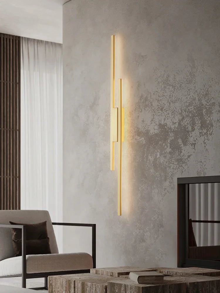applique murale en cuivre design pour décoration moderne - vue 3 sur 12