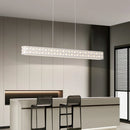 Full spectrum hollow LED chandelier for eye-friendly indoor lighting