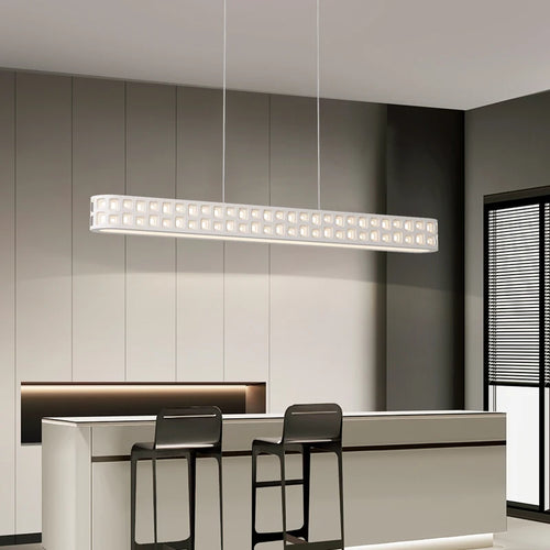Full spectrum hollow LED chandelier for eye-friendly indoor lighting - vue 6 sur 7