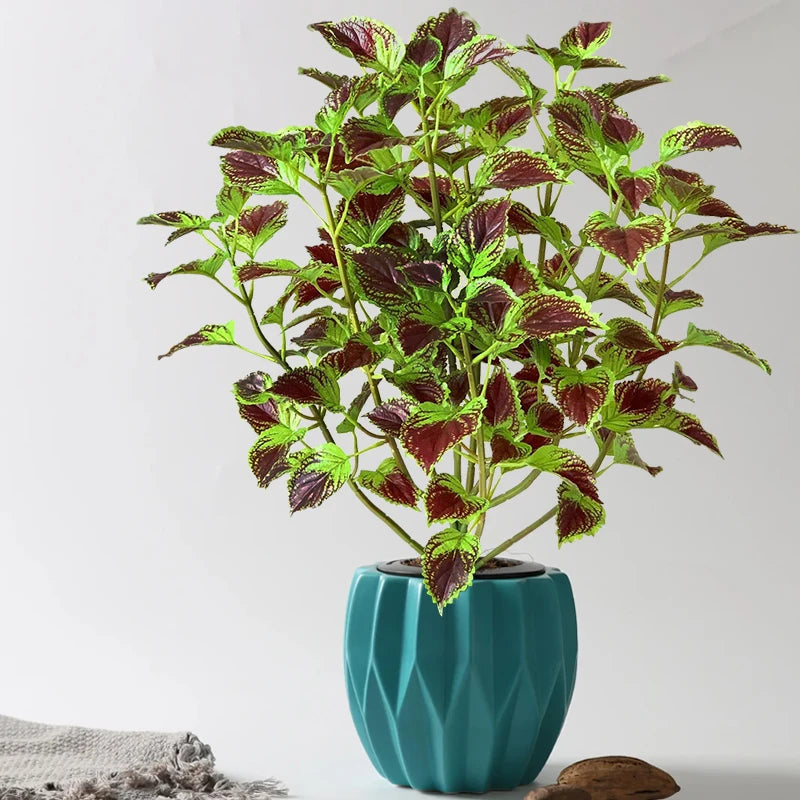 Artificial eucalyptus tropical plant for indoor decoration - vue 5 sur 8