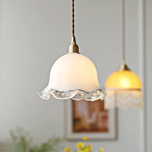 Glass designer chandelier for restaurants, bars and modern spaces - vue 2 sur 6