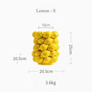 Ceramic Vase,Lemon Tomato Modern Simple Style Indoor Wedding Table Decoration,Creative Home Decorative Flower Arrangement
