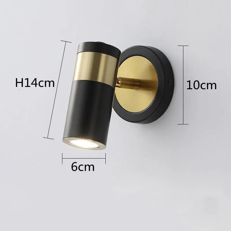American Bronze Mirror Front Light , Bathroom Wall Lamps Mirror Light ,Powder Room Mirror Wall Lights Lighting LED Makeup Mirror - vue 13 sur 23