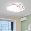 Romantic rainbow cloud ceiling light for children's room