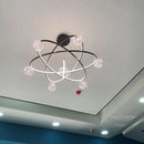 Minimalist nordic star chandelier for modern decor