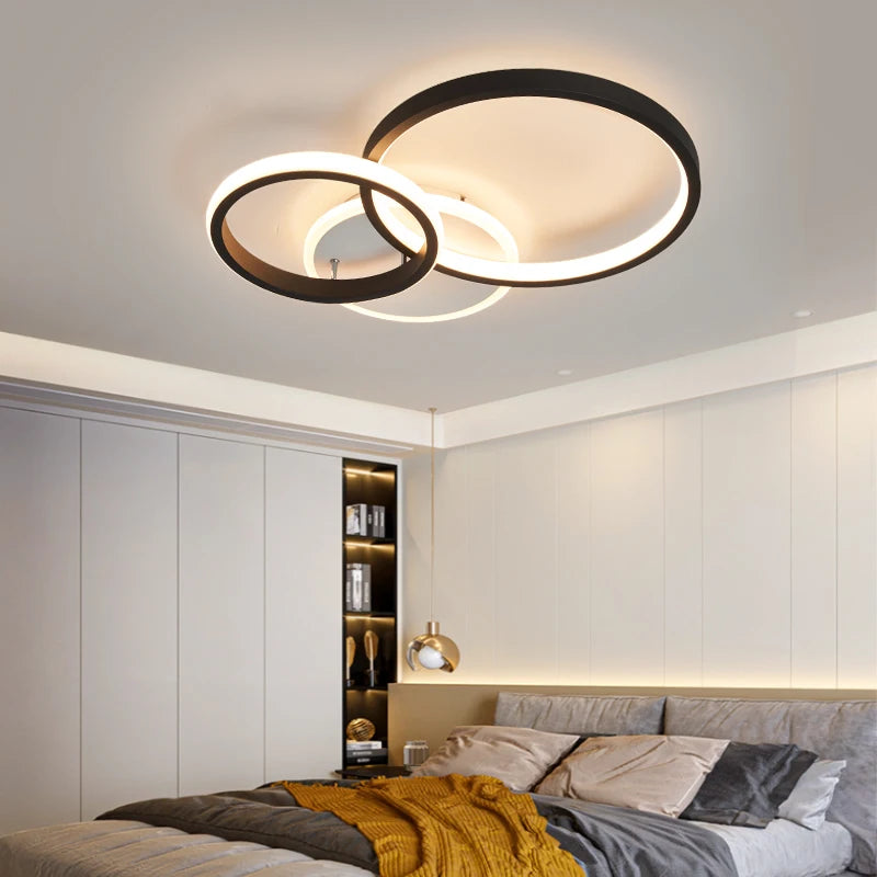 Modern LED chandelier for stylish interior decoration
