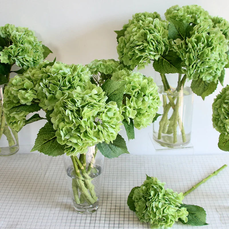 Artificial hydrangea flower for wedding decoration