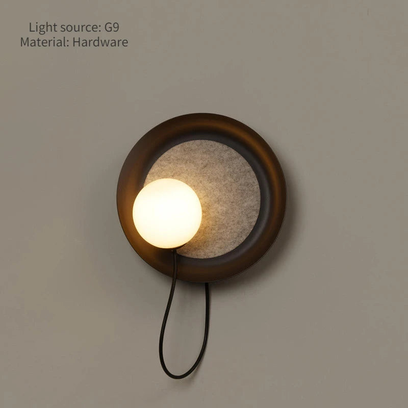 Luxurious modern nordic style decorative wall light