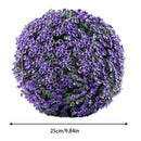 Artificial grass topiary balls for outdoor decoration