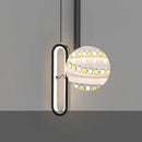 Nordic minimalist LED chandelier for home