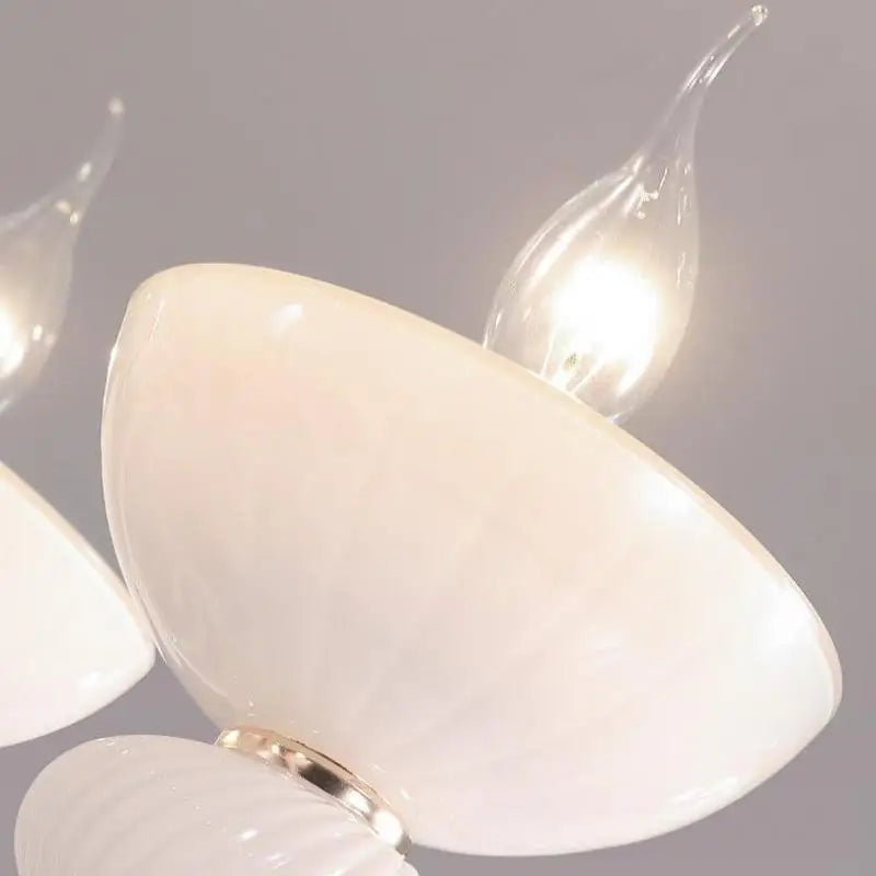 Chic nordic designer chandelier for modern and elegant lighting - vue 6 sur 8