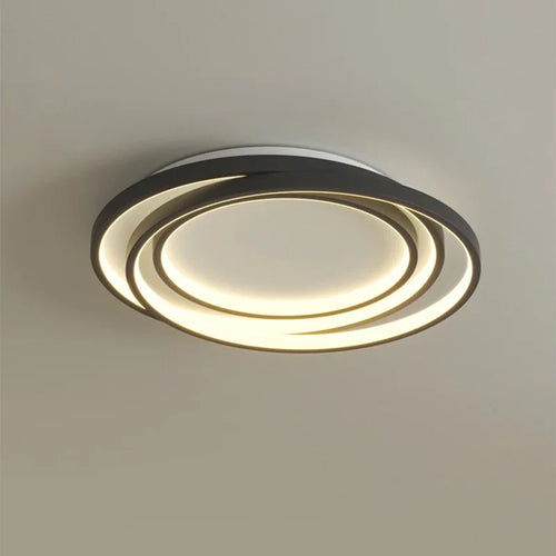 Ultra slim modern LED chandelier for indoor decoration - vue 4 sur 22