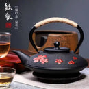 Service théière japonaise fonte émaillée infuseur 800ml